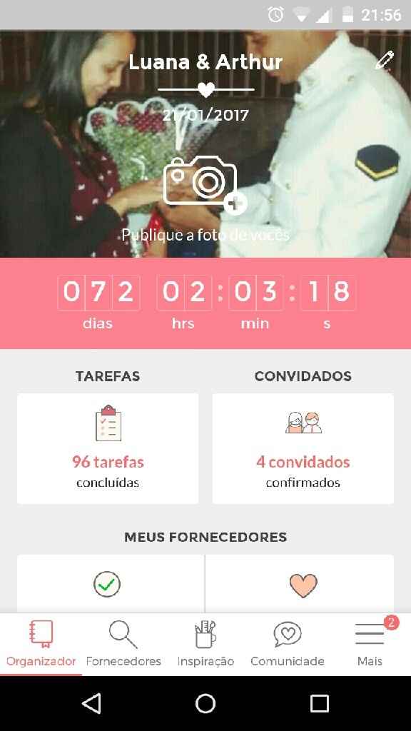 Faltam só #72diaaaas. aí meu coração - 1