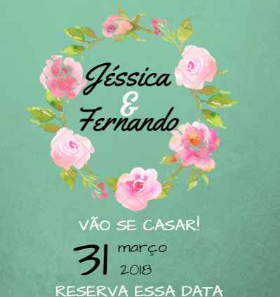 Save the date: qual escolher? #meajudem - 1