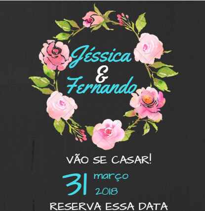 Save the date: qual escolher? #meajudem - 3