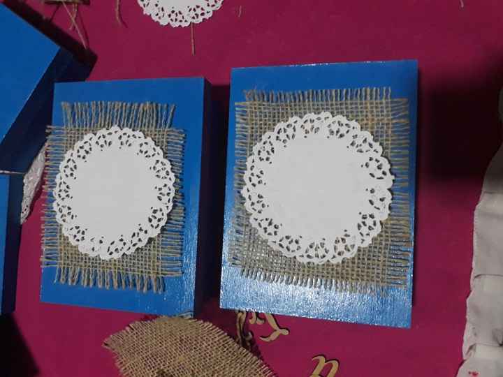 convite caixa padrinhos praia #diy #vemver - 2