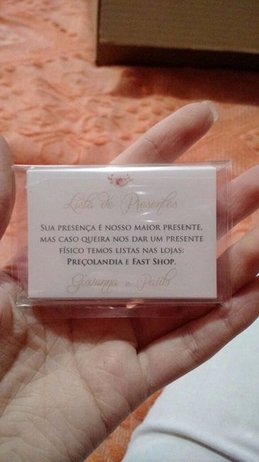 MEUS CONVITES -Tags lista de presentes extra