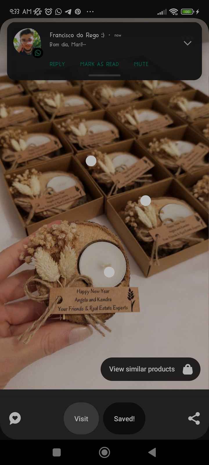 Poste AQUI uma foto da lembrancinha que vão dar para as pessoas convidadas🎁👇 - 1