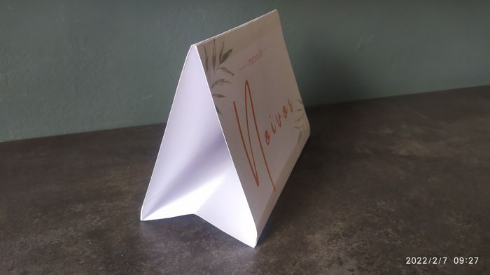 Número das mesas - diy 4