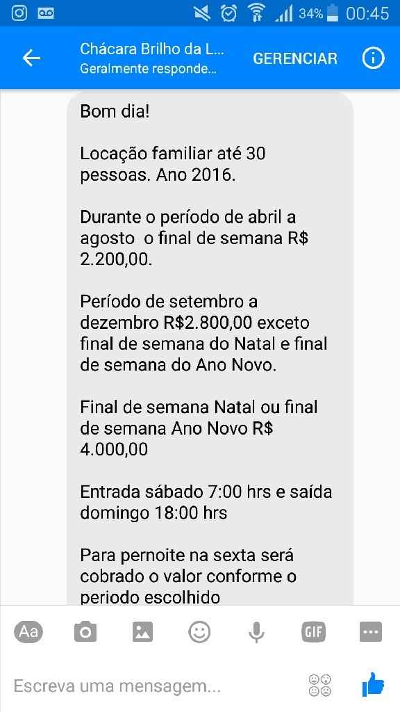 Chácaras ou sítio - 1