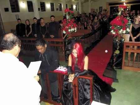 Casamento gótico