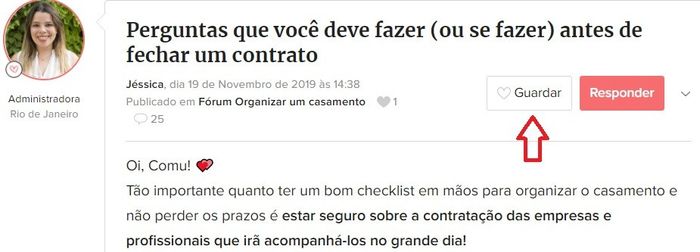 Novidade na Comu: guarde seus favoritos com o botão "❤️"! 1