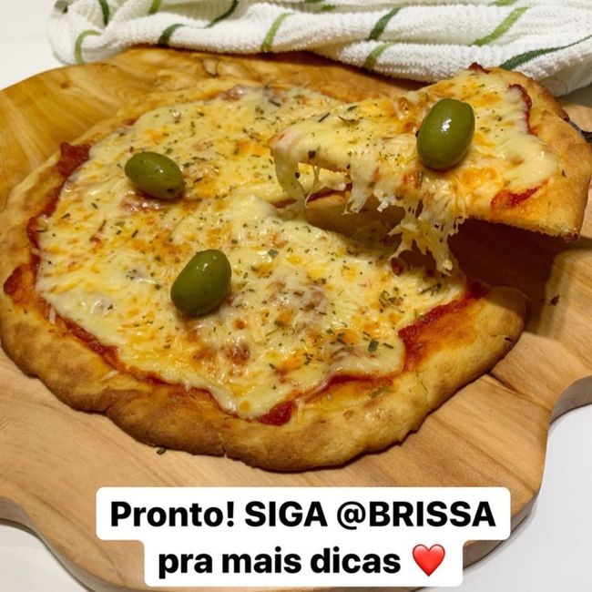 Receita de Pizza Rápida que sempre fazemos em casa 🍕🍕🍕🍕 7