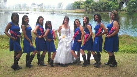 Vestidos das madrinhas - 1