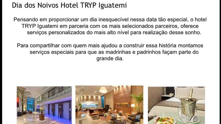 Hotel para dia de noiva e noite de núpcias - 1