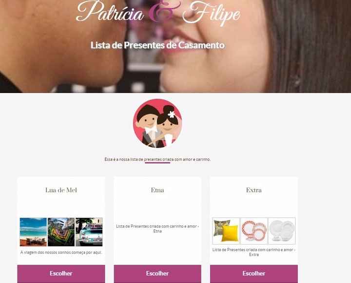 Site de Casamento