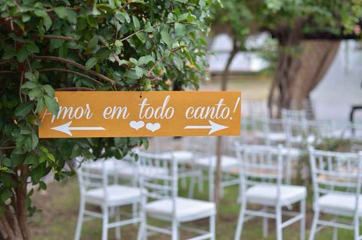 Casamento ao ar livre - 5