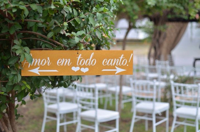 Casamento ao ar livre - 5