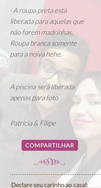 Dicas para site de casamento - 1