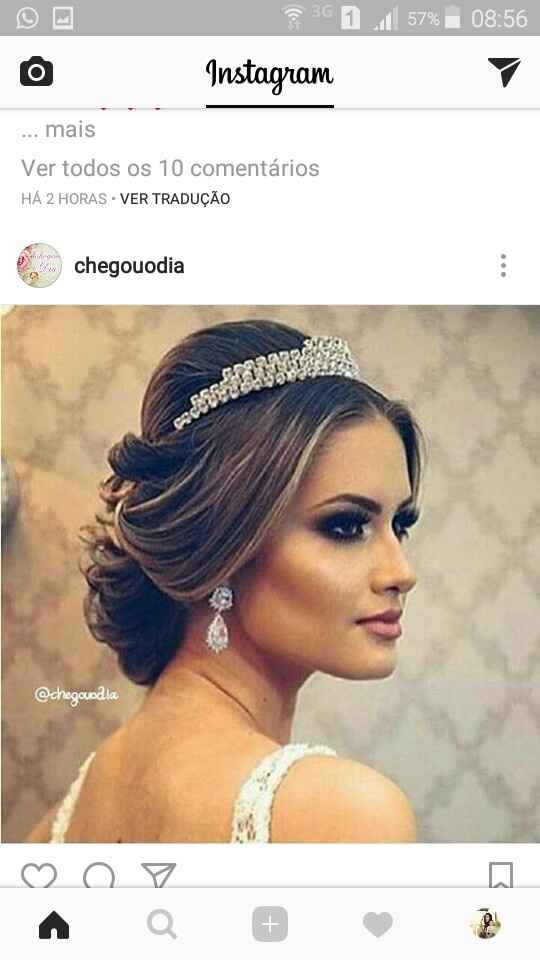 Inspirações de penteados ( cabelo preso ) - 1