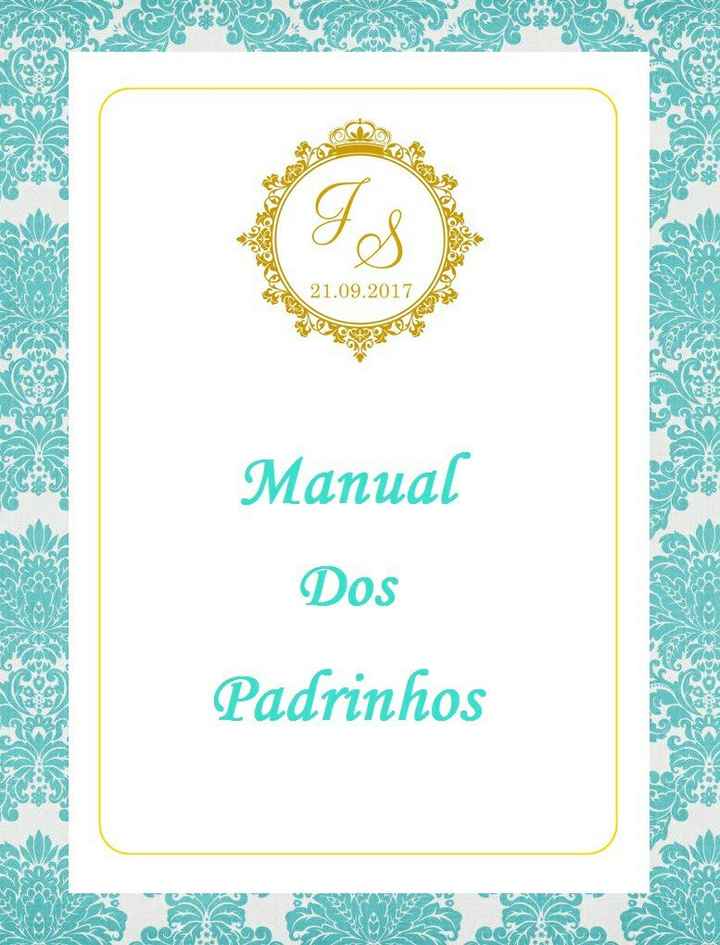Manual dos padrinhos - 1