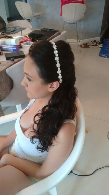 A 7 dias do meu casamento: prévia do cabelo e maquiagem! - 2