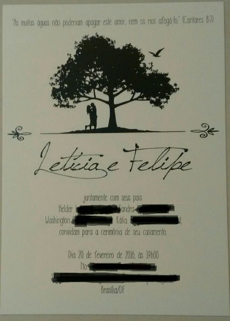 Diy: o convite do meu casamento! - 2