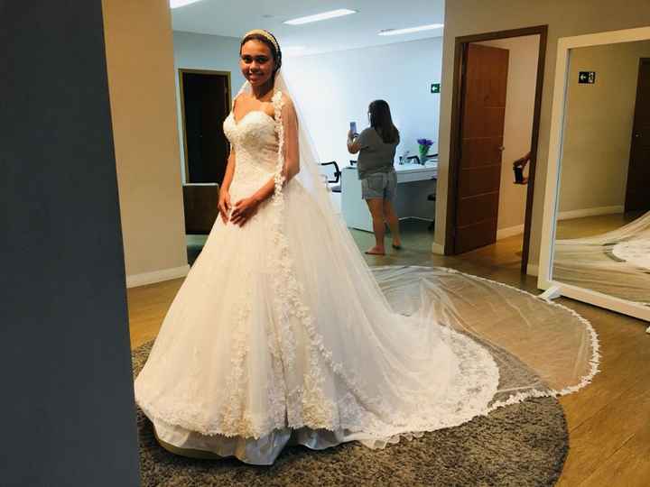 MEU VESTIDO!!!
