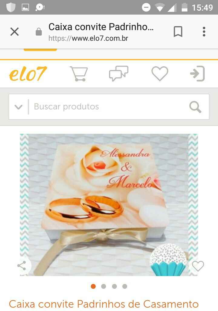  Convites para Madrinhas/padrinhos - 1