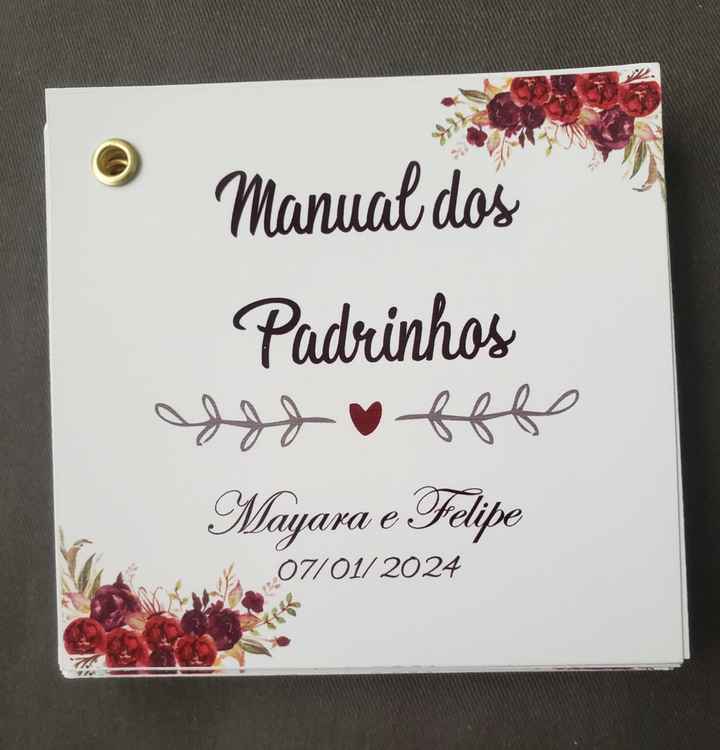 Caixa convite dos padrinhos - 3