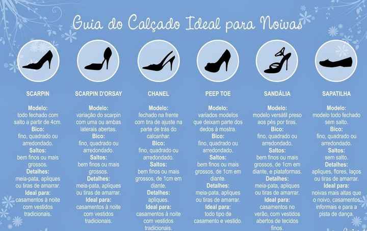Modelo mais confortável para o casamento!
