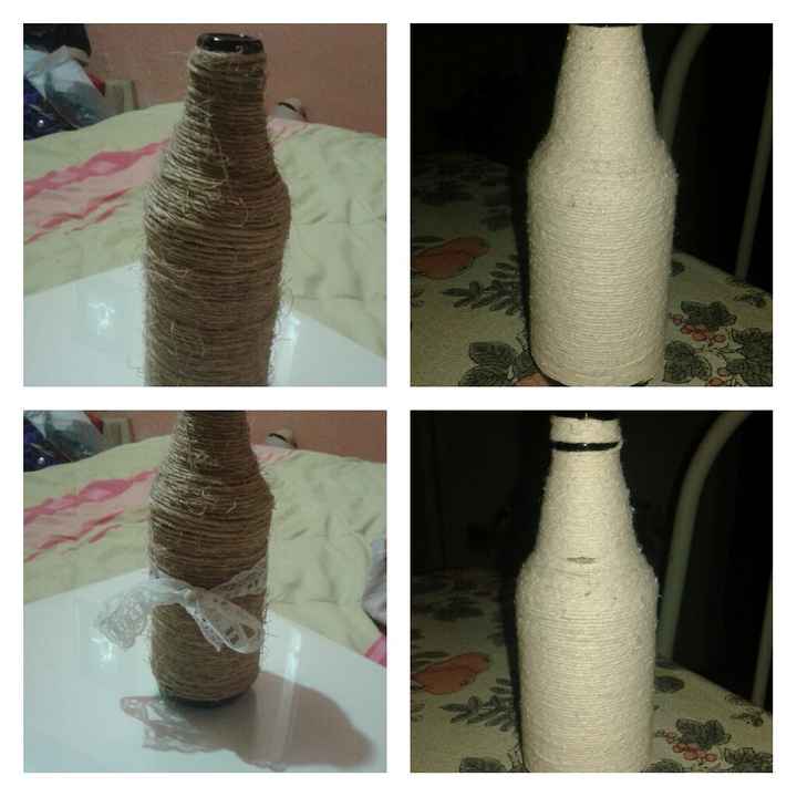 Garrafas para os arranjos de mesa - 1