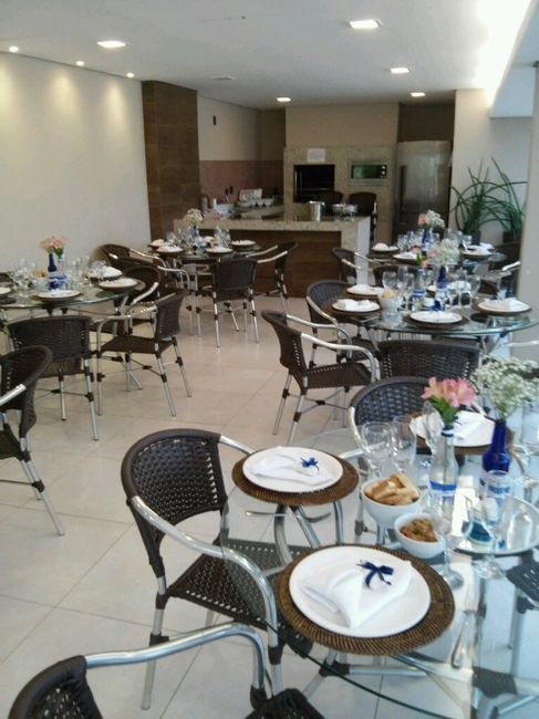 Prévia da decoração de noivado - 2