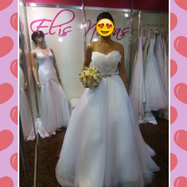 Se eu pudesse, casaria com este vestido! - 1