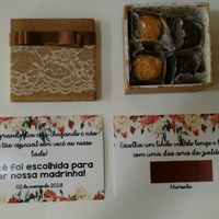Convite para padrinhos #vemver - 2