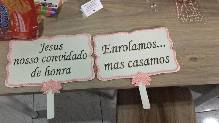 Plaquinhas personalizadas - 1