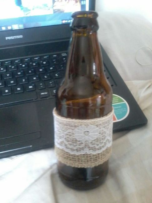 Minhas garrafinhas estão ficando prontas!!" - 1