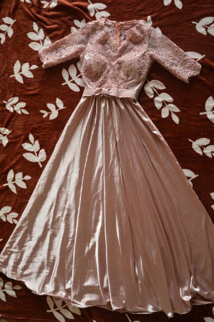  Vendendo vestido de madrinha rosa chá - 1