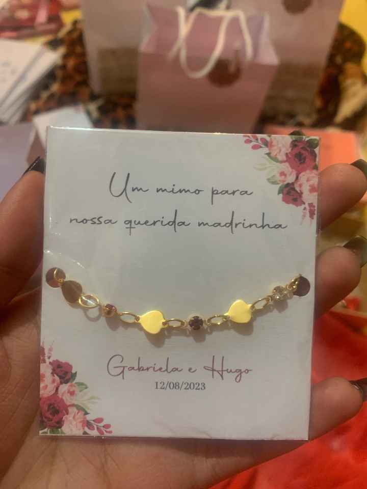 Gostaram do resultado das pulseiras para as madrinhas? - 1