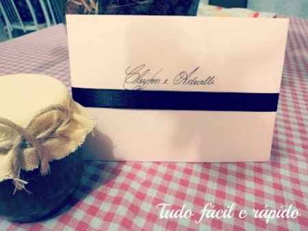 Lembrança para padrinhos