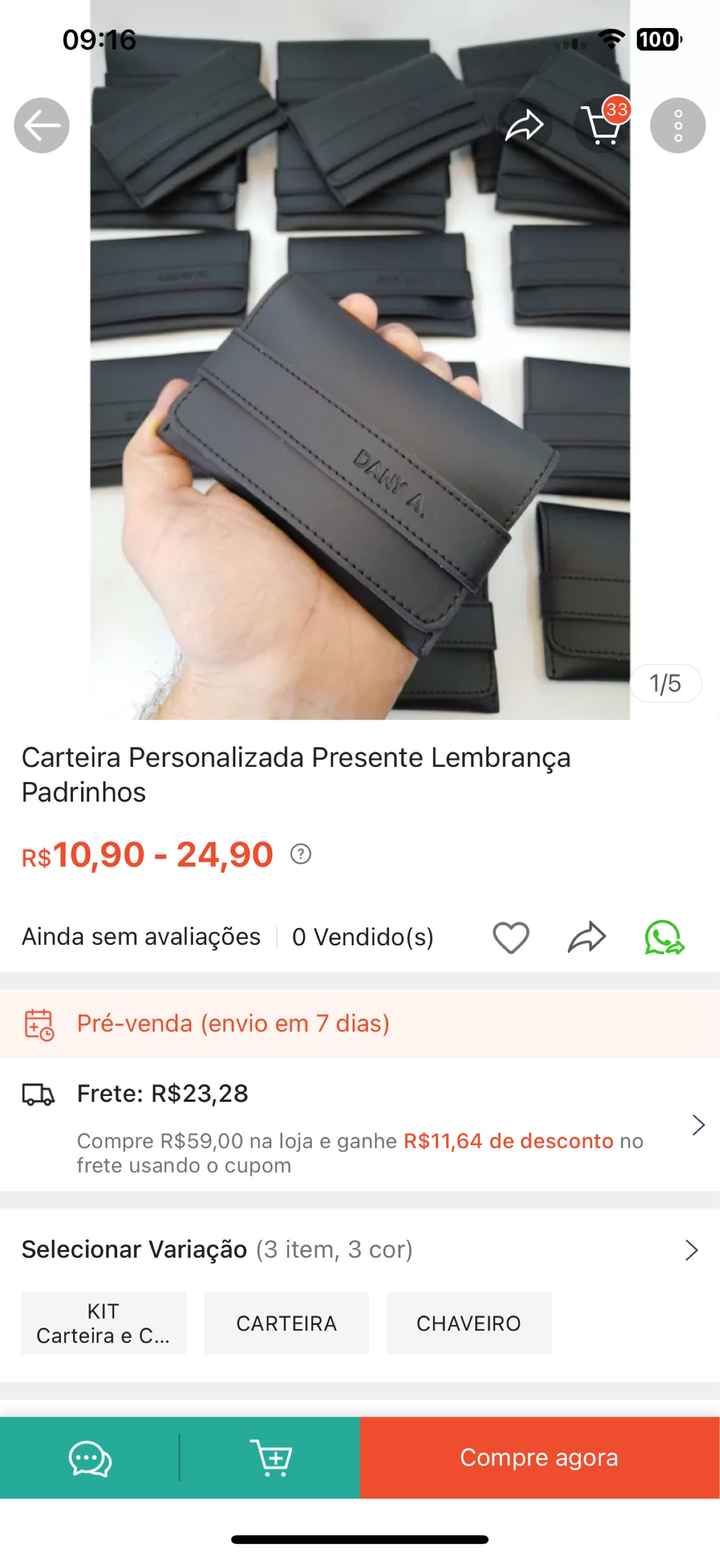 Convite Padrinhos - 1