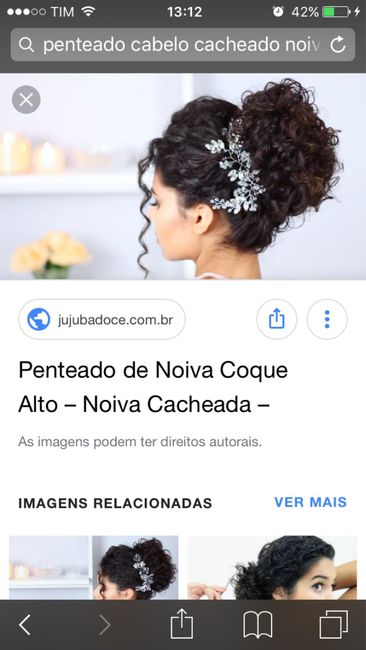 Inspiração - Penteado em cabelos Anelados/cacheados - 2