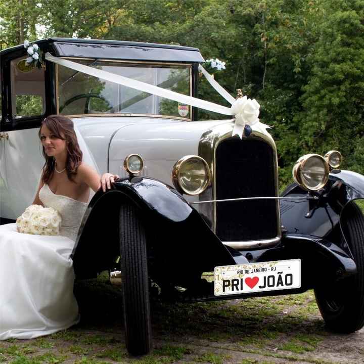 Carro antigo no casamento - 5