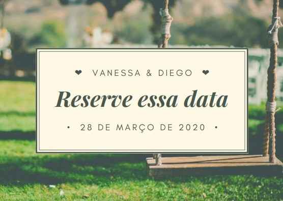 Quando entregar os convites ? - 1