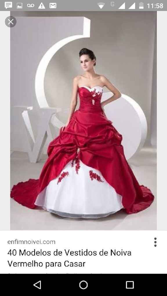Vestido de noiva "colorido" - 2