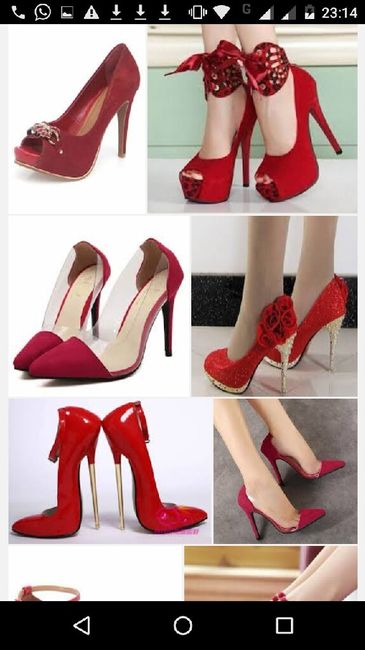Sapatos cor da paixao - 4