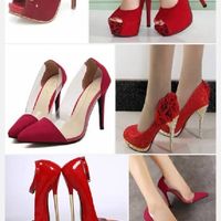 Sapatos cor da paixao - 4