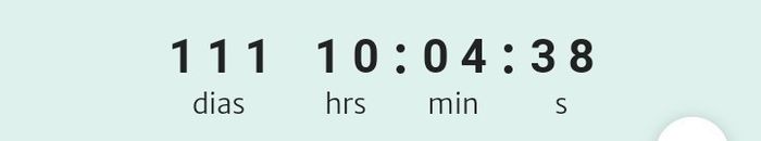 Faltam 111 dias! 1
