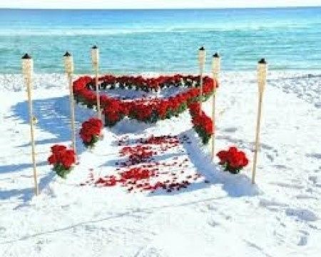 Camento na praia
