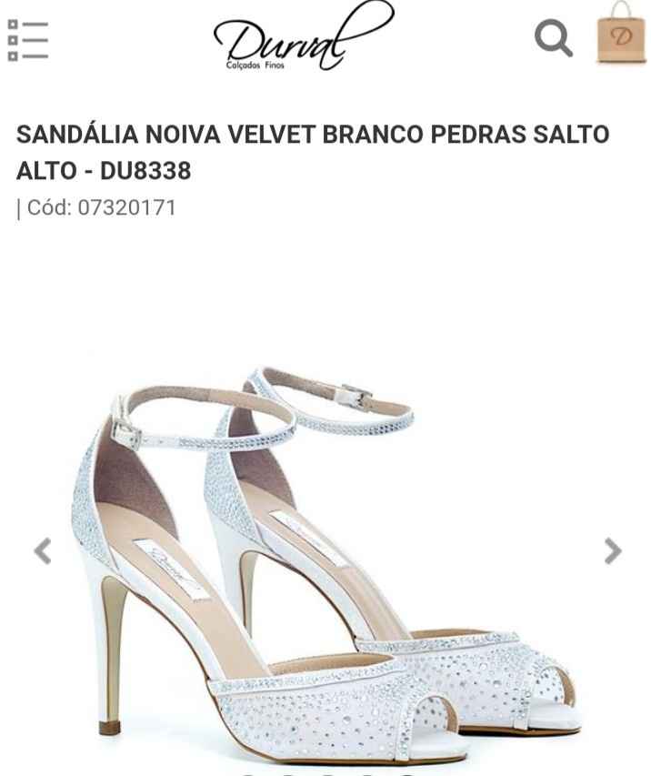 Sapato de noiva - 1