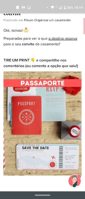 DINÂMICA DO PRINT: o que você mudaria? - 6