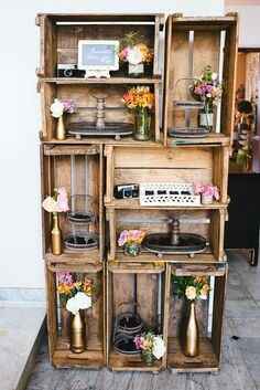 Decoração: paletes e caixotes - 5