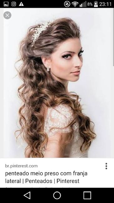 Penteados cabelo longo solto - 1