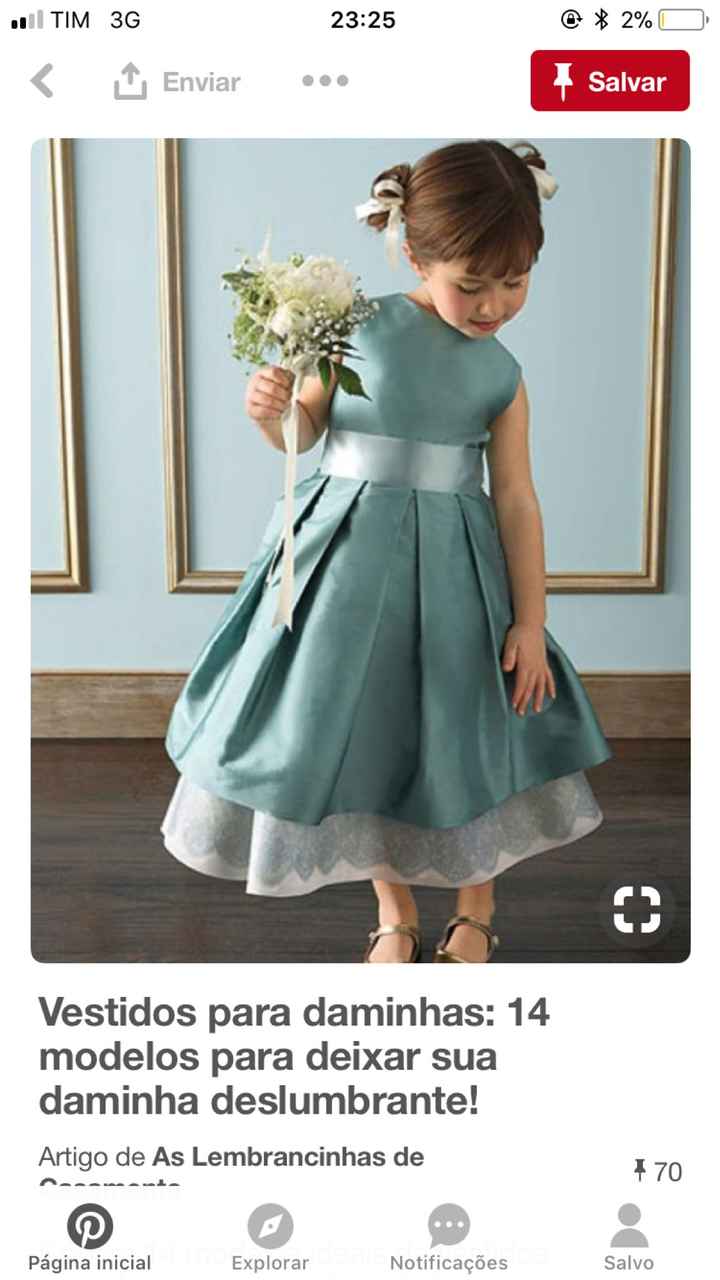 Cor de vestido das daminhas - 2