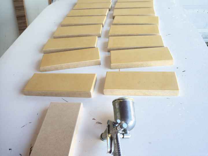 Super produção de pintura