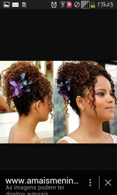 Penteado no cabelo cacheado! - 2
